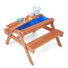 Teamson Teamson Kids - Zunanja miza in stoli Oasis kompleti igrač - topla češnja
