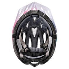 Meteor Marven kolesarska čelada, S, modro-belo-roza