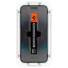 Spigen KALJENO STEKLO SPIGEN GLAS.TR "EZ FIT" 2-PACK IPHONE 14 PRO CLEAR