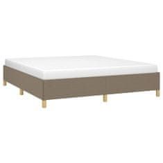 Vidaxl Box spring posteljni okvir taupe 160x200 cm blago