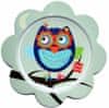 Label-Label - Prijatelji Melamine Flower Plate (Varianta: Owl Boys)