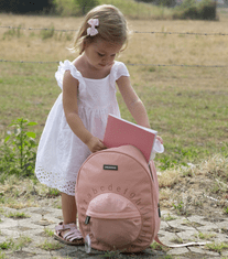 Childhome Otroški nahrbtnik Otroški šolski nahrbtnik Rožnati baker