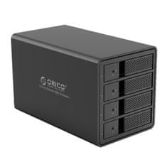 Orico zunanje ohišje za 4 hdd 3,5" usb 3.0 tip b, raid