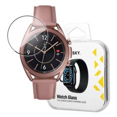 WOZINSKY Hibridno zaščitno steklo za Samsung Galaxy Watch 3 41mm črno