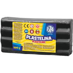 Astra Plastelin 500g črn, 303117013