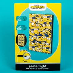 Fizz Creations Poster nočna lučka za otroke, 30 cm, Minions - odprta embalaža