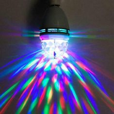 aptel LED RGB disko žarnica E27 3W