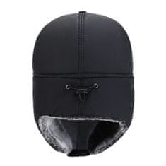 Cool Mango Topla zimska kapa z zavihki za ušesa - Eskimo, črna