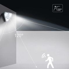 hurtnet 68 LED SMD solarna stenska svetilka s PIR sezorjem gibanja