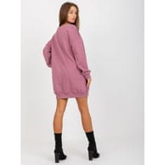 RELEVANCE Ženski pulover z okroglim izrezom AUDE roza RV-BL-8310.60_391511 Univerzalni