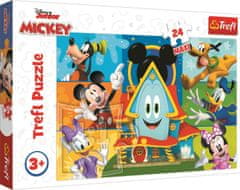 Trefl Sestavljanka Mickey's club: Mickey Mouse in prijatelji MAXI 24 kosov
