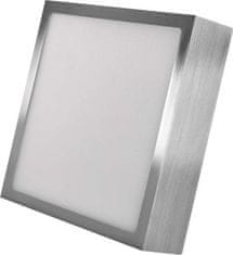 Emos LED svetilka NEXXO, kvadratna, srebrna, 12,5 W, s spreminjanjem CCT