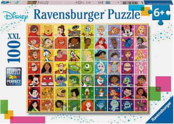   Ravensburger XXL sestavljanka, Disney junaki, 100/1