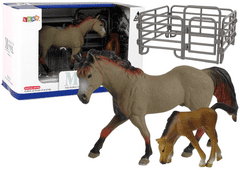 shumee Komplet 2 figur Konji Farm Figurica Kozorog Konja
