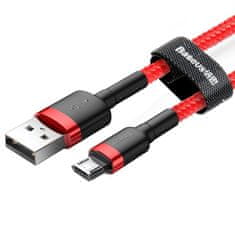 BASEUS Micro USB Baseus Cafule 1,5A 2m (rdeča)