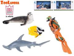 Potapljač Zoolandia z morskim psom in dodatki