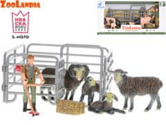 Kmečke živali Zoolandia z mladiči in dodatki