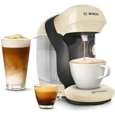 shumee Tassimo Style kompaktni kavni aparat za več napitkov - BOSCH TAS1107 - Barva vanilije - 40 napitkov - 0,7l - 1400W