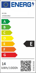 Hi Lite podelementna LED svetilka Bern Plus 9W, 4000K, 900lm, bela, s stikalom