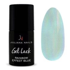 Juliana Nails Gel Lak Rainbow Effect Blue turkizna No.640 6ml