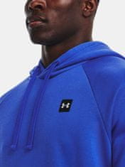 Under Armour Pulover UA Rival Fleece Hoodie-BLU S