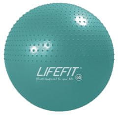 LIFEFIT Massage Ball gimnastična masažna žoga, 65 cm, turkizna