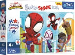 Trefl Puzzle Super Shape XXL Spidey in njegovi neverjetni prijatelji 60 kosov