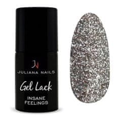 Juliana Nails Gel Lak Insane Feelings siva z bleščicami No.791 6ml