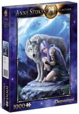 Clementoni Puzzle Anne Stokes - Wolf Protector 1000 kosov