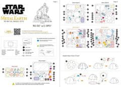 Metal Earth 3D puzzle Vojna zvezd: R2D2 in C-3PO (deluxe set)