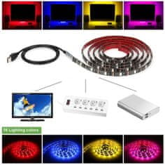 Lepro TV 5050 LED trak RGB 2m USB IP65 – televizijska osvetlitev