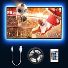 Lepro TV 5050 LED trak RGB 4x 50cm USB IP20 – televizijska osvetlitev