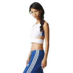 Adidas Majice obutev za trening bela S Cropped Top