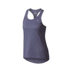 Adidas Majice obutev za trening mornarsko modra XS Supernova Tank Top W