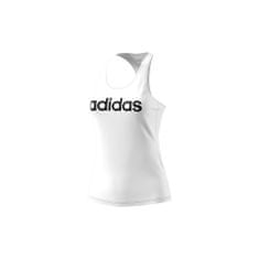 Adidas Majice obutev za trening bela XS Ess Lin Slim