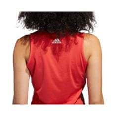 Adidas Majice obutev za trening rdeča XS Wmns 3STRIPES Tank Top