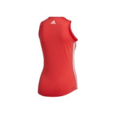 Adidas Majice obutev za trening rdeča XS Wmns 3STRIPES Tank Top