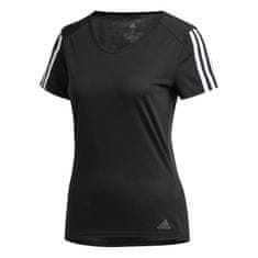 Adidas Majice obutev za trening črna XS Run 3S Tee W