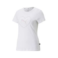 Puma Majice obutev za trening bela M Valentine S Day Graphic