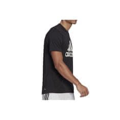 Adidas Majice obutev za trening črna L Aeroready Designed 2 Move Feelready Sport Logo Tee