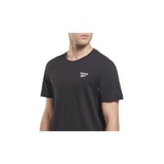 Reebok Majice obutev za trening črna XS Left Chest Logo