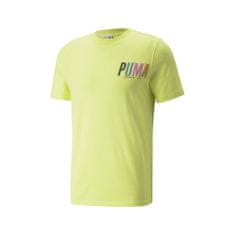 Puma Majice obutev za trening rumena M Swxp Graphic