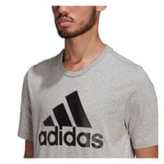 Adidas Majice obutev za trening siva L Essentials Big Logo