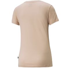 Puma Majice obutev za trening bež S Ess Metallic Logo Tee