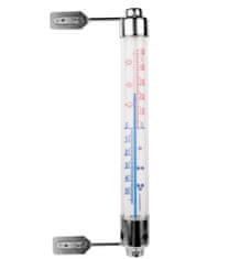 Okenski termometer kovina/ steklo 20x2cm BIOTERM