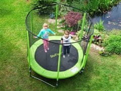 Toys SKYFLYER RING 2v1 vrtni trampolin 180cm lestev 6FT