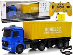 shumee Big Truck R/C Mercedes Arocs Blue 1:20 Zabojnik dolžine 58 cm