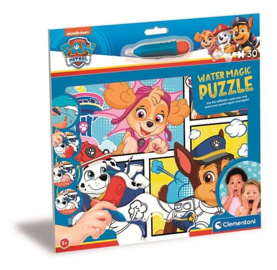 Clementoni Vodna slikarska sestavljanka Vodna čarovnija: Paw Patrol 30 kosov