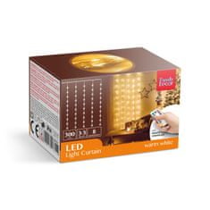 Family Christmas LED zavesa iz mikro LED lučk 300 LED 3 x 3m 230V z daljinskim upravljalnikom