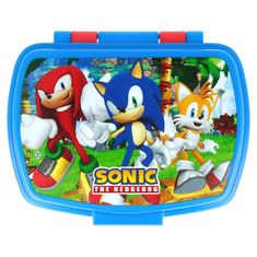 Stor Plastična škatla za prigrizke JEŽKO SONIC, 40574